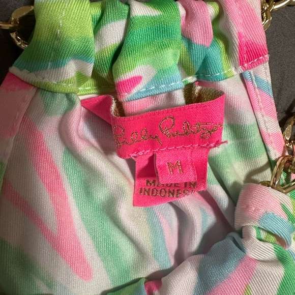 NWOT Lilly Pulitzer Bowen halter top in medium - Picture 2 of 8